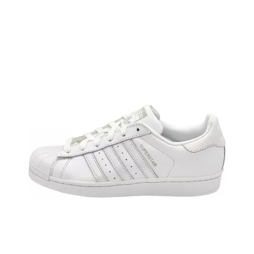 Adidas Originals SUPERSTAR LOW Топ Скейтборд Кроссовки Женские Белые