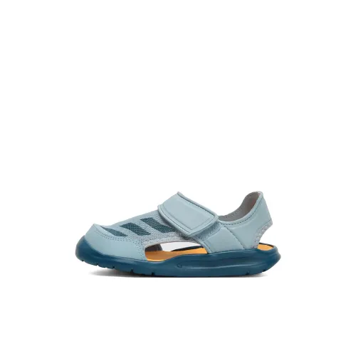 Adidas Fortaswim Детские сандалии Низкий Топ Синий Для дошкольников