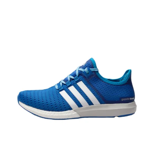 Adidas Originals Gazelle Дышащие Низкие Беговые Кроссовки Унисекс Синие