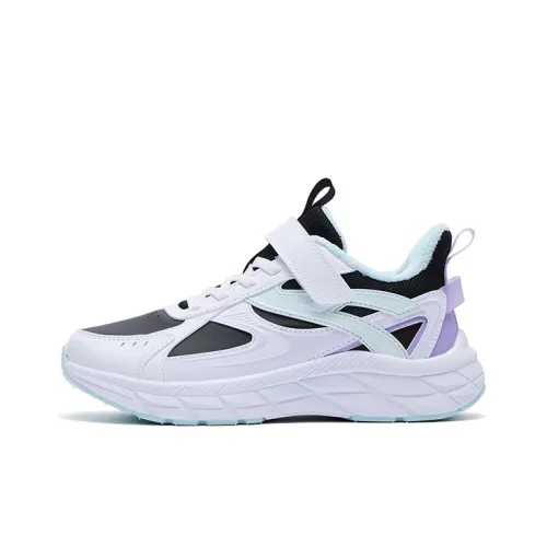 361°KIDS' Повседневный Низкий Топ Угольный Черный/361 градус Белый/Зеленый Росток Школьный