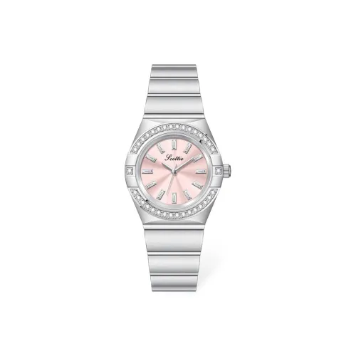 SCOTTIE Кварцевый Movement Унисекс Часы 28 мм Розовые