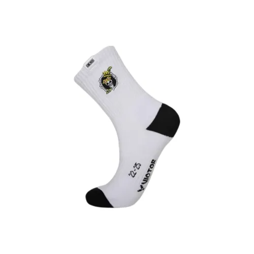 Victor x One Piece Коллаборация Носки Crew Унисекс 1 упаковка черный