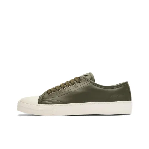 SCAROSSO Ambrogio Slip-resistant Abrasion-resistant Low-top Skateboard Shoes Men's Green SCAROSSO Ambrogio Противоскользящие Аbrasion-resistant Низкие Кроссовки для скейтбординга Мужские Зеленые