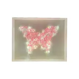 Бабочка Розовый Кристалл Фоторамка Материал Сумка