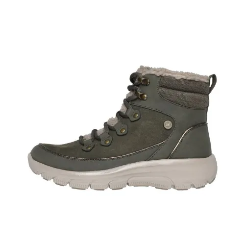 Skechers Relaxed Fit Сноубутсы Зеленые Женские