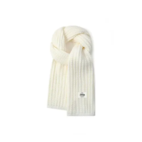 JEEP Зимний Утолщенный Теплый Вязаный Шарф Унисекс