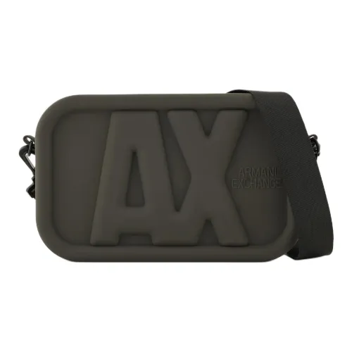 ARMANI EXCHANGEAE Силиконовая сумка через плечо мужская оливково-зеленая