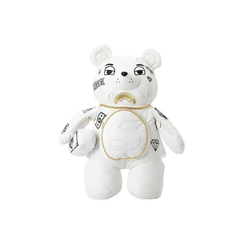 SPRAYGROUND ПУ (полиуретан) Рюкзак Маленький Унисекс Белый