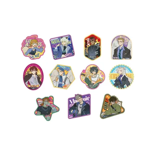 Нелюдская коллекция Halloween Street City Wander Sticker Pack Лазерная Звезда Фильм Gru Карта PLANNER Наклейка Art Мерч по IP