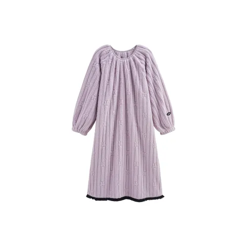 XUANZHITING Ночная сорочка Женская Фиолетовая