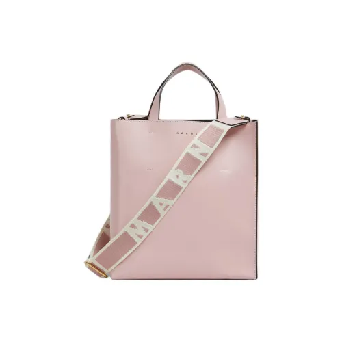 MARNI Museo Телячья кожа Тоут Сумка Сумка для покупок Сумка через плечо Сумка Маленькая Женская Розовая