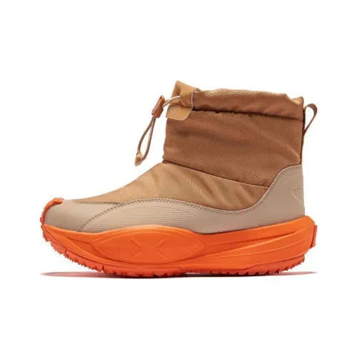 Erke AskWarm 2,0 Casual Высокий Топ Коричневый Оранжевый Женский