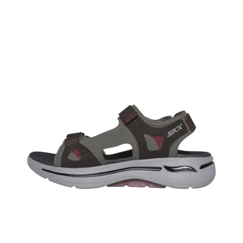 Skechers Go Walk Arch Fit Пляжные сандалии Мужской Умбра