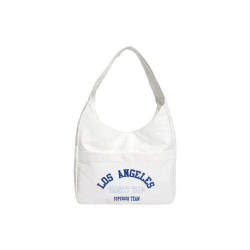 ALOENEY Полиэстер Тоут Сумка Сумка для покупок Сумка Сумка через плечо Стандартная Женская Белая