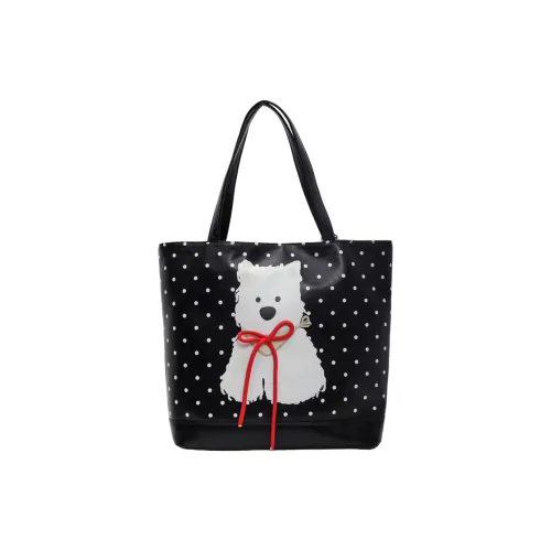 morellybear ПУ (полиуретан) Сумка-тоут Сумка для покупок Переносная Двойная Сумка через плечо Стандартная Женская Многоцветная