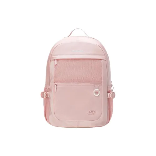 Skechers Ткань Рюкзак Большой Унисекс Клубничный Кремовый Розовый