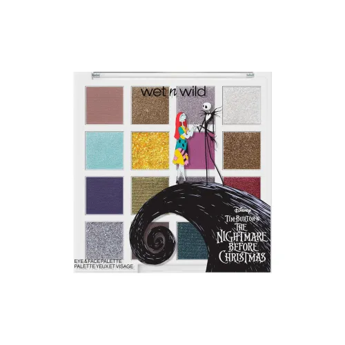 WET N WILD Хэллоуин Ограниченная серия Тени для век Легко смешиваемые Длинное время Не оставляют следов 84 г