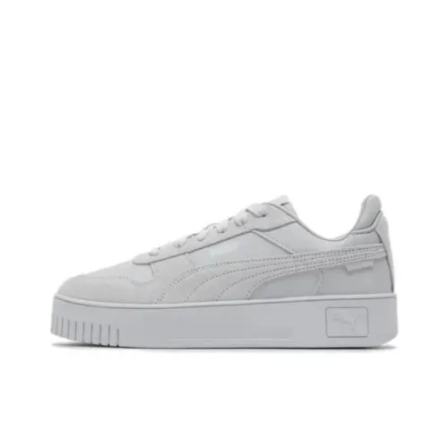 PUMA Carina Street Скейтборд Кроссовки Низкие Серые Женские
