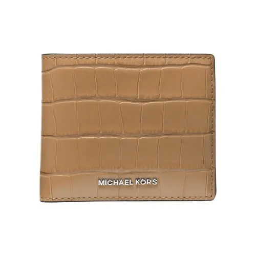 MICHAEL KORS Hudson Коровья кожа Кошелек Мужской Коричневый