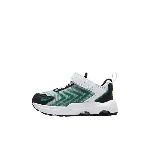 Nike Air Max TW Аbrasion Resistant Низкий Топ Детская Беговая Обувь Белый Зеленый Малыш