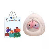 Многоцветный Улыбка Кит + Высококачественная Сумка для покупок