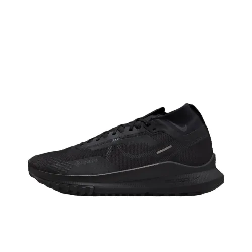 Nike Pegasus Trail 4 Slip-resistant Abrasion-resistant Low-top Trail Running Shoes Unisex Black Найк Pegasus Trail 4 Противоскользящие Износостойкие Низкие Кроссовки для Беговых Пути Унисекс Черные