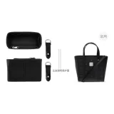 [Черный Эксклюзив] Черный войлок подкладка + черная износостойкая пряжка * золотое защитное кольцо