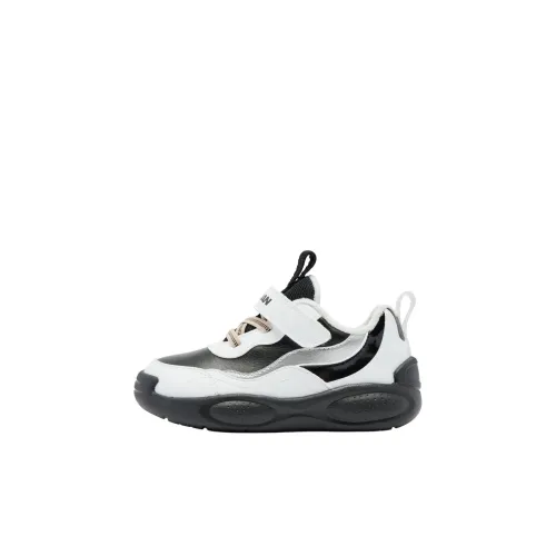 QIAODAN Обувь для малышей Низкий верх Черный/Jordan Белый Детский