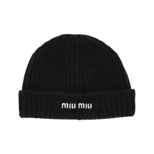 MIU MIU Шерстяные шапки-бини женские