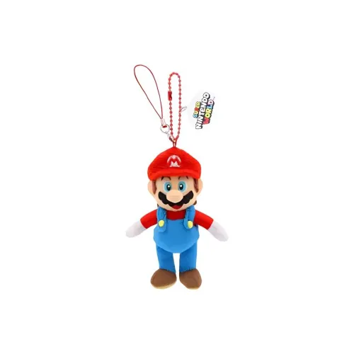 Global Studios Mario Кукла Плюшевая Подвеска 11 см Рекомендуемая Высота