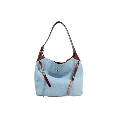 NIUMJ Деним Сумка через плечо Средняя Женская Синий Вино Красный синий Розовый