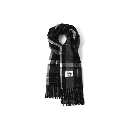Jeep Минималистский стиль Премиум Feel Вязаные шарфы Унисекс