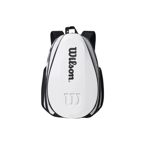 Wilson Бадминтон Ракетки Сумка Минималистичный Рюкзак Белый Унисекс
