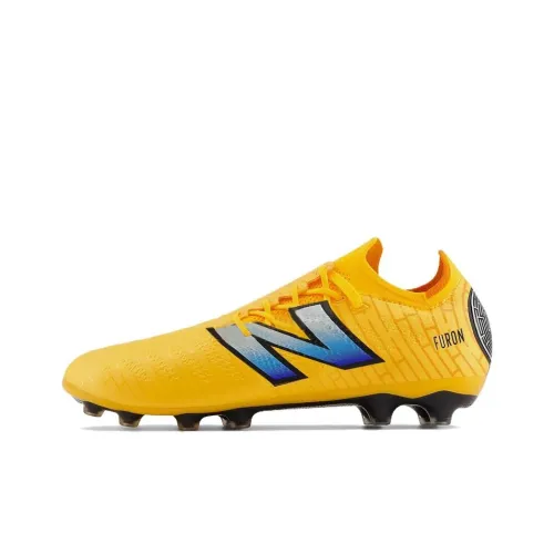 New Balance FURON PRO V7+ Футбольные бутсы Мужские Желтые