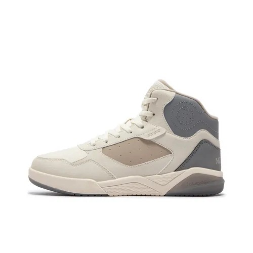 361° Winter Syndrome Термический Slip-resistant и устойчивый к истиранию Высокий топ Скейтборд Кроссовки Женские Бежево-серый