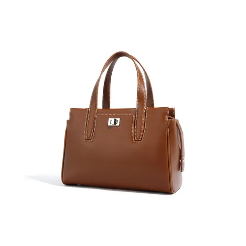 NIUMJ Коровья кожа Сумка через плечо Стандартная Женская PLANTATION Коричневый Черный Сандаловое дерево