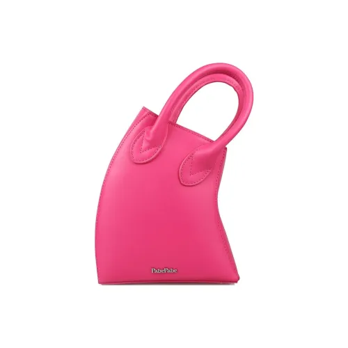 PabePabe Сумка через плечо из коровьей кожи сумка обычная женская розовая