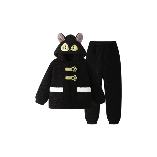 OUSHIBO Пижамный комплект женский черный