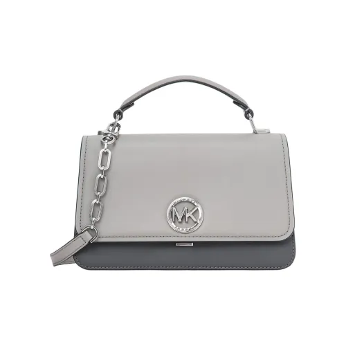 MICHAEL KORS Delancey Коровья кожа Сумка через плечо Сумка среднего размера Женская Сланец Многоцветная