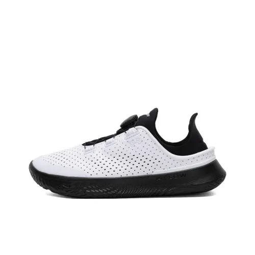 Under Armour Ua Flow Slipspeed Low Топ Тренировочные Беговые Кроссовки Унисекс Белый Черный