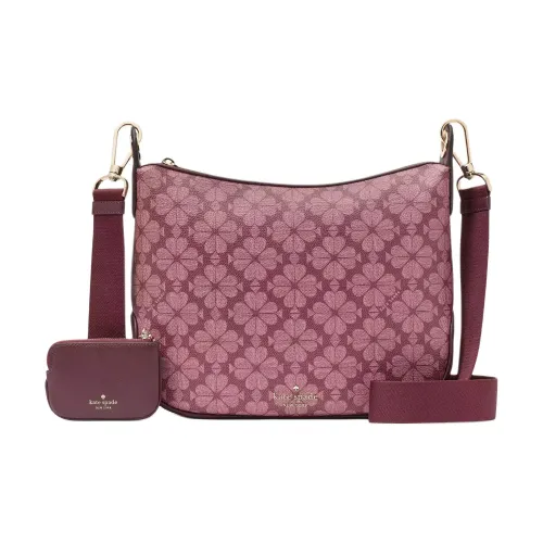 Kate Spade Поливинилхлорид Сумка через плечо Большая Женская Розово-красная