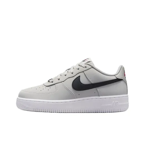 Nike Air FORCE 1 LV8 Slip Resistant Abrasion Resistant Низкий Топ Детские Скейтбординги Серый