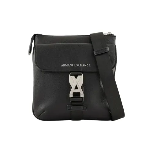 ARMANI EXCHANGEAE Полиуретан Сумка через плечо Мужская Черная
