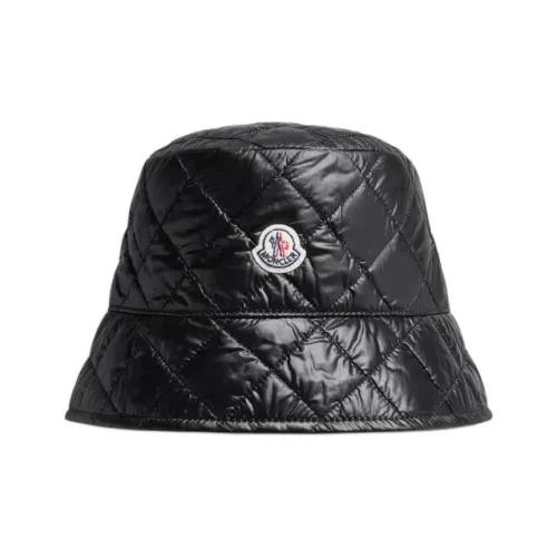 Moncler Нейлон Шляпы ведра Женские Черный