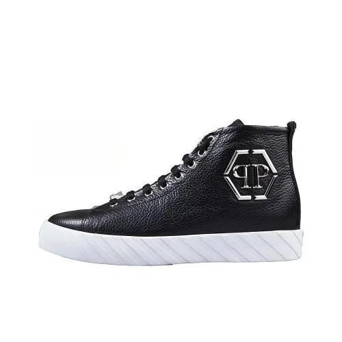 PHILIPP PLEIN Скейтборд Кроссовки Высокие Черные Женские