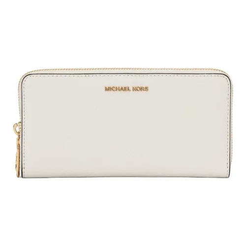 MICHAEL KORS Кошелек из коровьей кожи большой женский ярко-белый