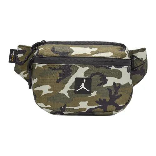 Джордан Полиэстер Одно Плечо Через Плечо Сумка Мужская Камуфляж Зеленый