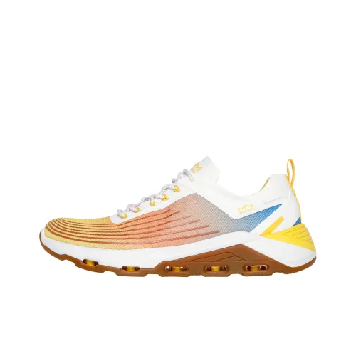 Skechers MARK NASON Низкие Беговые Кроссовки Мужские Белые Оранжевые