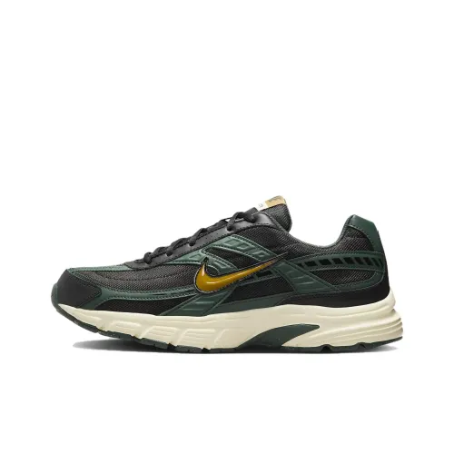Nike Initiator Дышащий и Легкий Низкий Топ Беговые Кроссовки Мужские Черные Зеленые