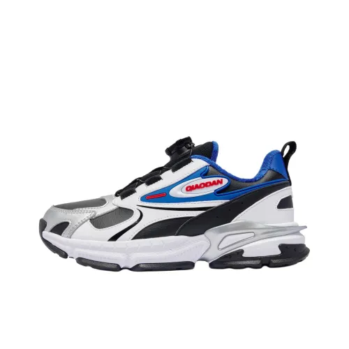 QIAODAN Детская повседневная обувь Низкий топ Черный/Jordan Белый Для школьников